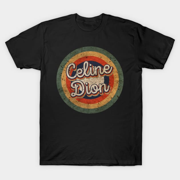 Celine Name Personalized Dion Vintage Retro 60s 70s Birthday Gift T-Shirt by Romantic Sunset Style